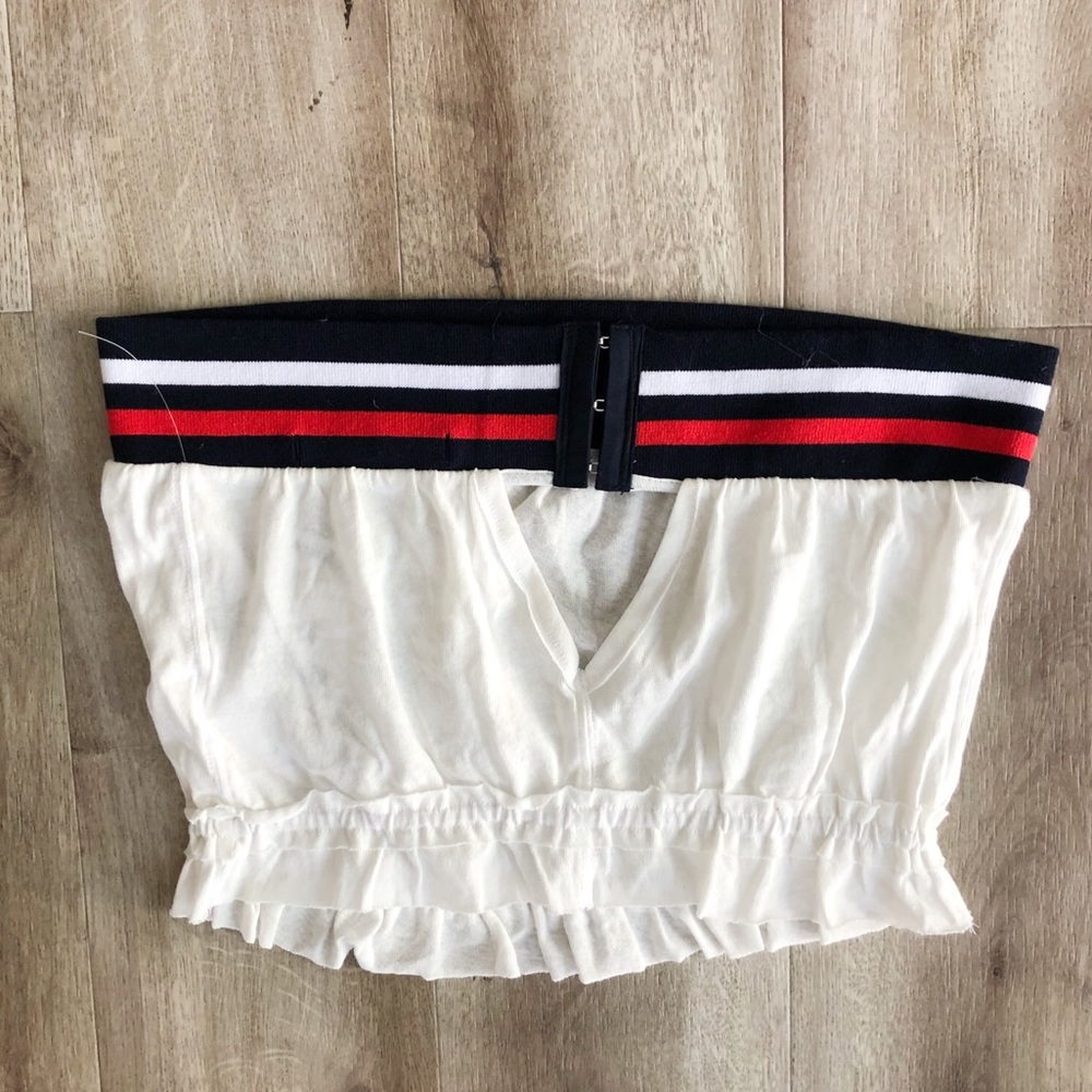Free People Grand Slam Tube Top Medium - Picture 4 of 7
